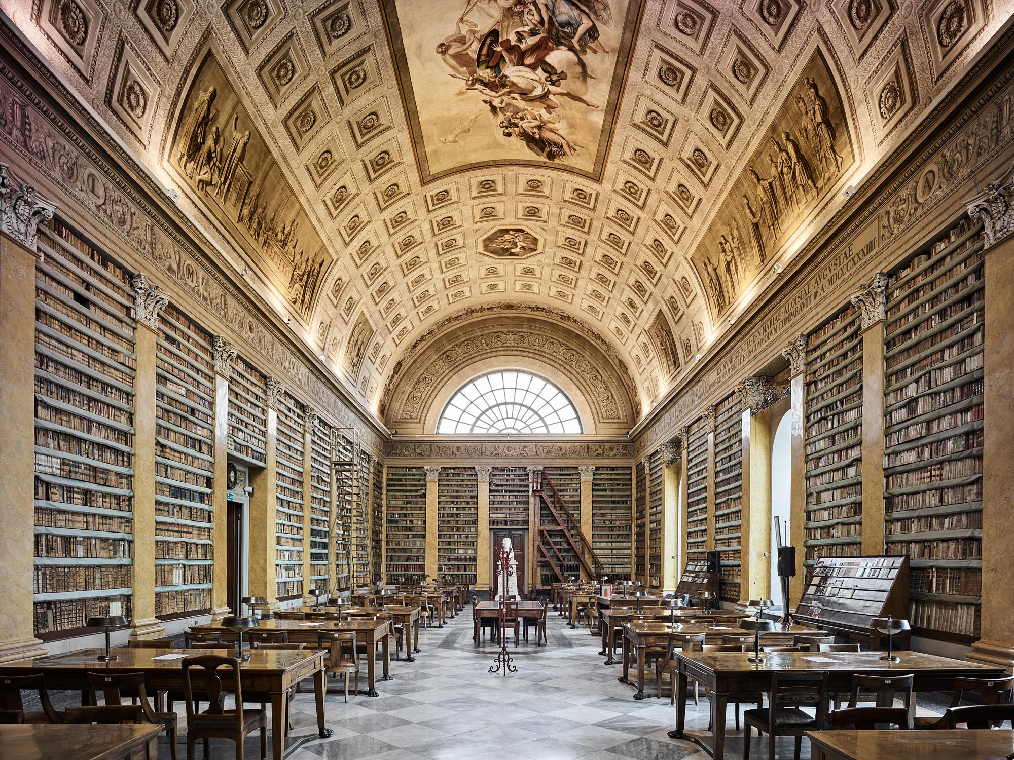  Library, Parma,  Italy (32" X 40")