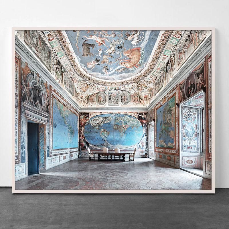 Sala de Mapas, Caprarola, IT por David Burdeny (Fotografía en gran formato) en venta 1