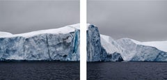Melting Iceberg, Antarctica (diptych) (32" x 64")
