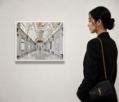 «Sala de los Espejos», Mantua, Interiores italianos, Enmarcada, Edición de 7