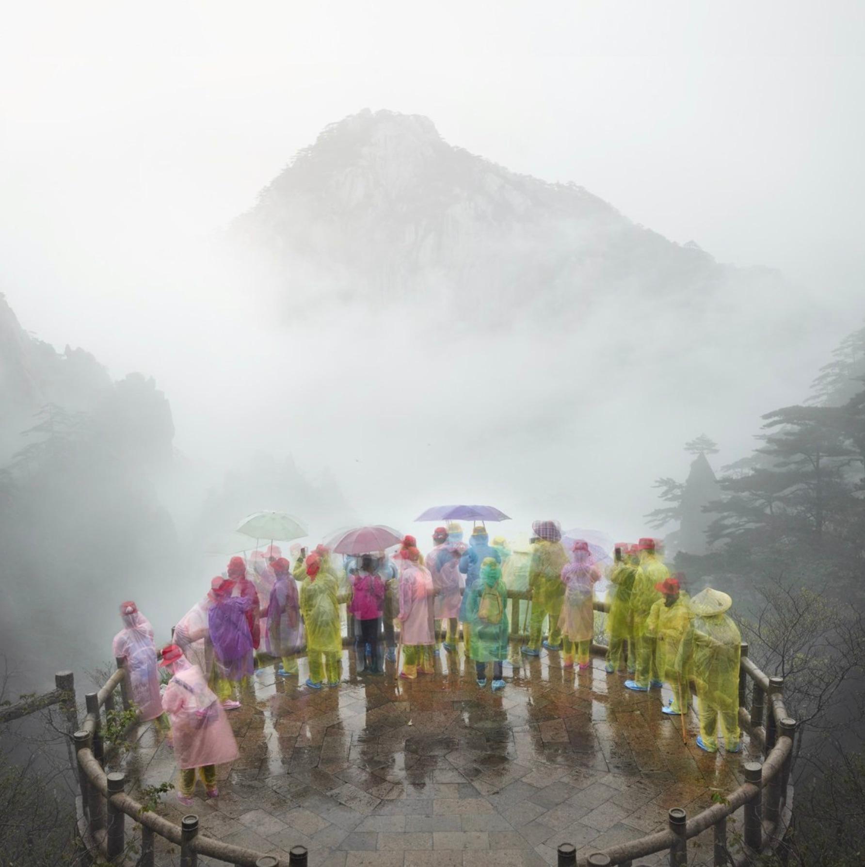 David Burdeny Color Photograph - Overlook (Haungshan, China)