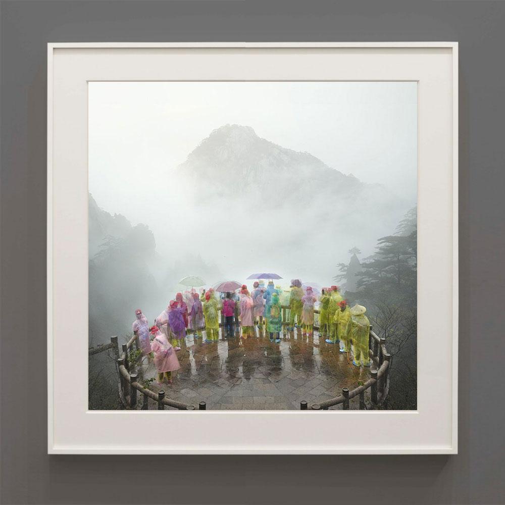 Color Photograph de David Burdeny - Mirador de Huangshan, China