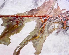 Owens Lake I, Mojave Desert, California, USA, Abstract Photography