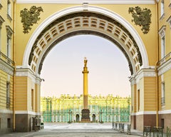 Palastplatz, St. Petersburg, Russland, Fotografie 2015, gedruckt nach