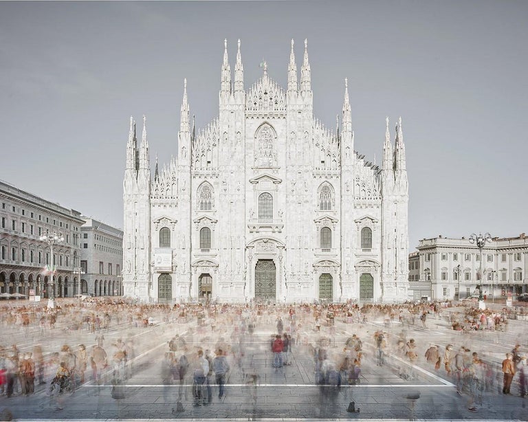 Piazza of Shadows, Milan, Italy (Color Photography)
Edition of 5 + 2AP
Archival Pigment Print
Framed

“These works present my abiding interest in the thresholds that divide and connect the sea to land. I am fascinated with the quality of light and