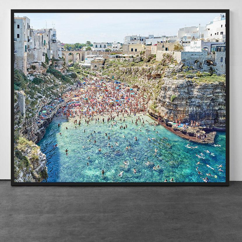 Polignano A Mare (mid-day), Bari, Apulia, Italy - Ocean - Seascapes - Photograph by David Burdeny