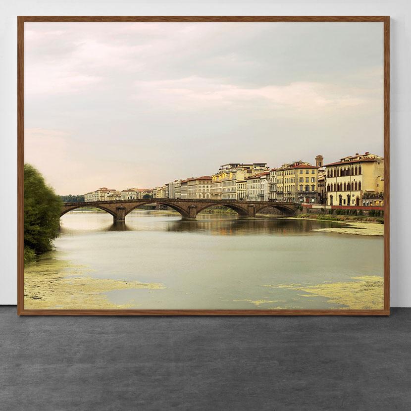 Ponte Alla Carraia, Florence, Italy - Photograph by David Burdeny
