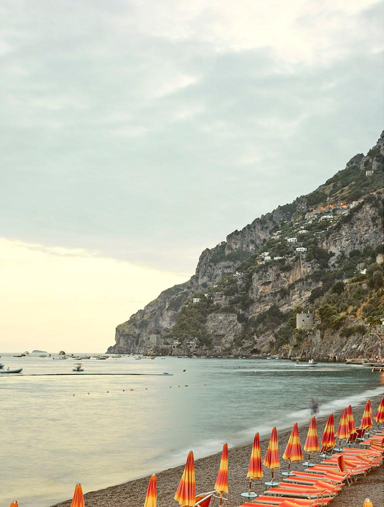 Positano, Amalfi Coast, Italy (Triptych) - Photograph by David Burdeny