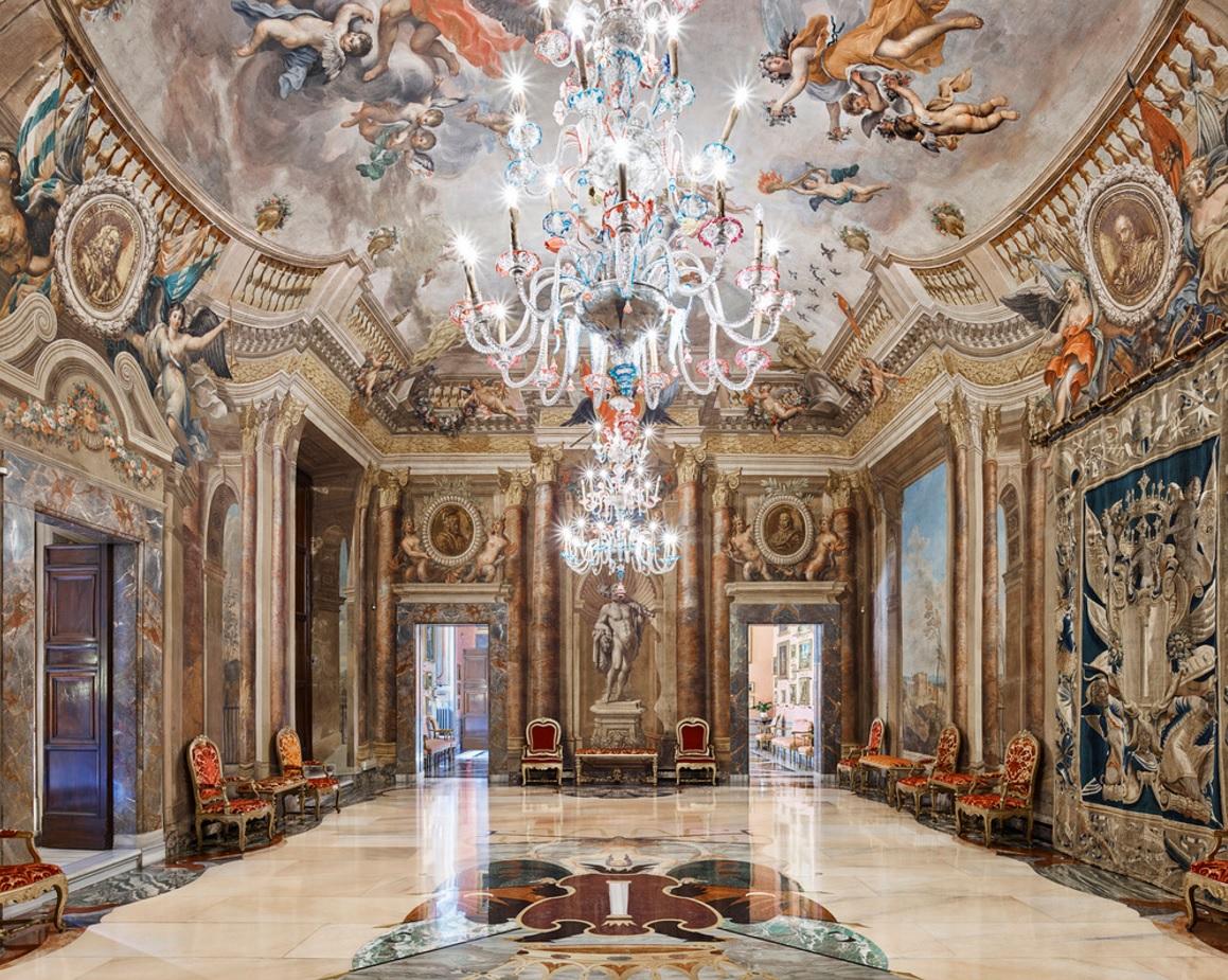 David Burdeny Interior Print - Princess’ Apartment, Rome, Italy