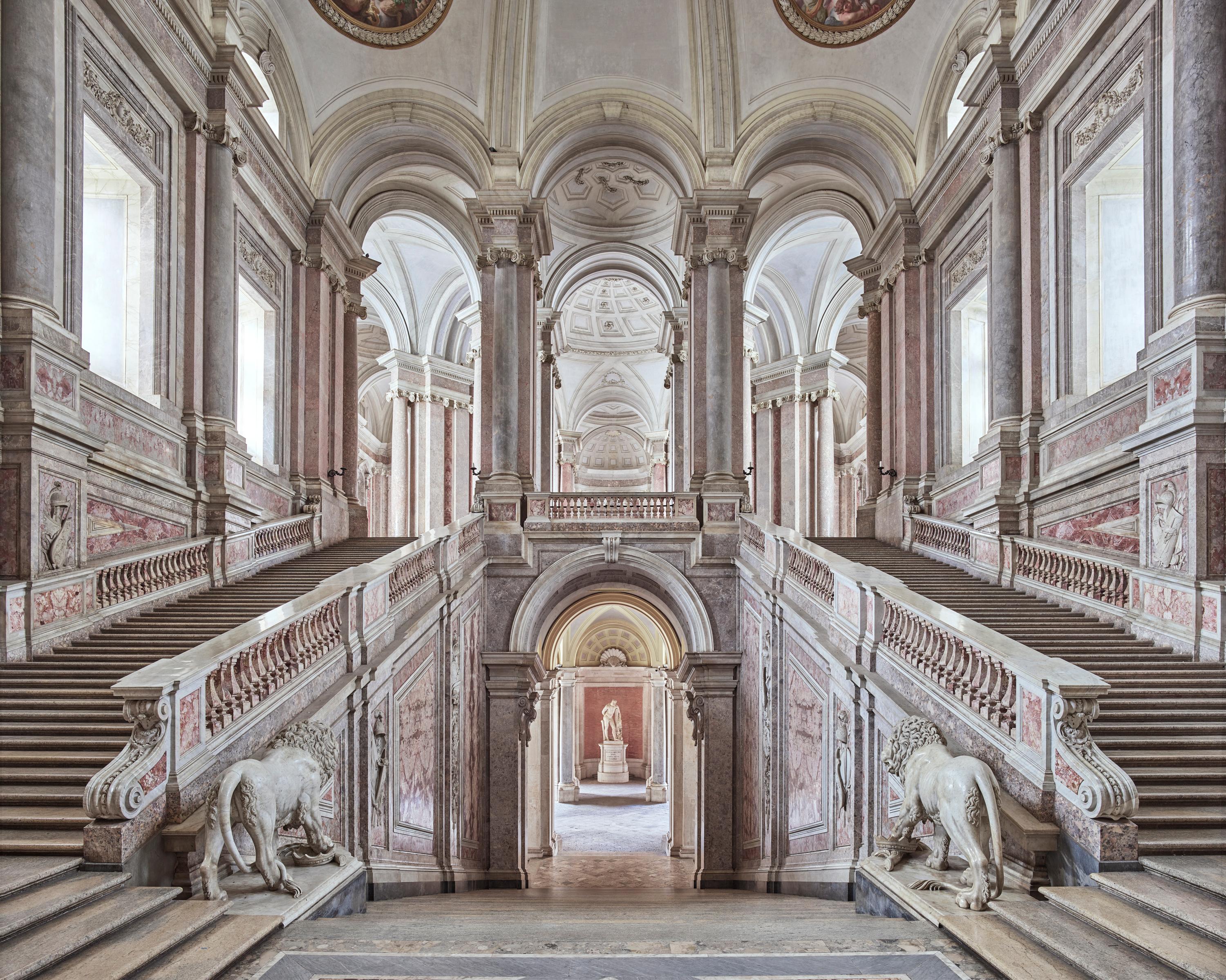 David Burdeny Interior Print - Reggia di Caserta, Caserta, Italy