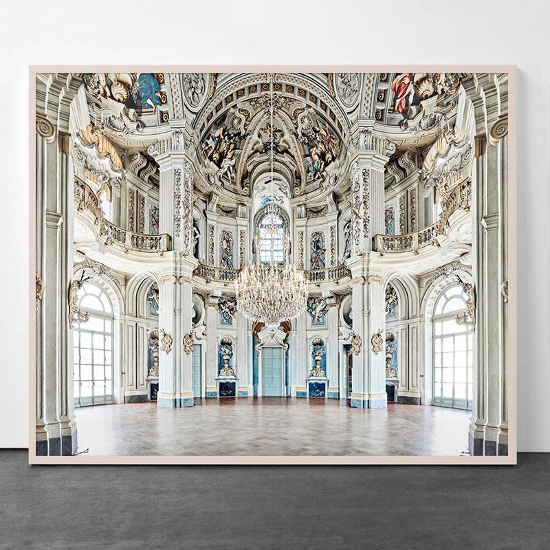 Rotunda, Stupinigi Palace, Piemond, Italy by David Burdeny For Sale 1