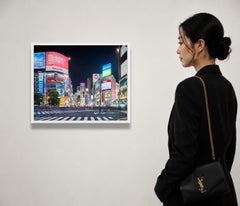 « Shibuya Crossing » : tirage pigmentaire d'archive, encadré, édition limitée à 7 exemplaires