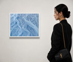 Rivière Skjalfandi I, Islande, tirage pigmentaire d'archive, encadré, 21 x 26 pouces