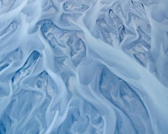 Rivière Skjalfandi I, Islande, tirage pigmentaire d'archive, encadré, 21 x 26 pouces