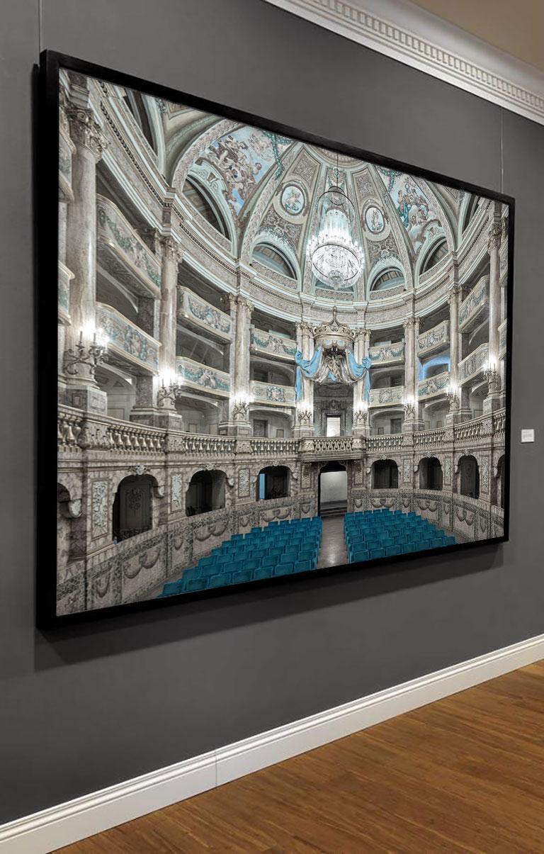 Theater, Reggia di Caserta, Italy by David Burdeny (Large-Format Photography) For Sale 1