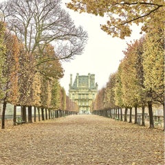 Jardin des Tuileries, Paris, France (photographie couleur)