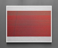 VELD 8 Noordoostpolder Flevoland, gerahmter Archiv-Pigmentdruck, 2016