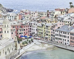 Vernazza Harbour, Cinque Terre, Italy - Framed Archival Print, 2018