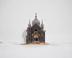 Weathered Church- Landscape photograph unframed by david burdney 