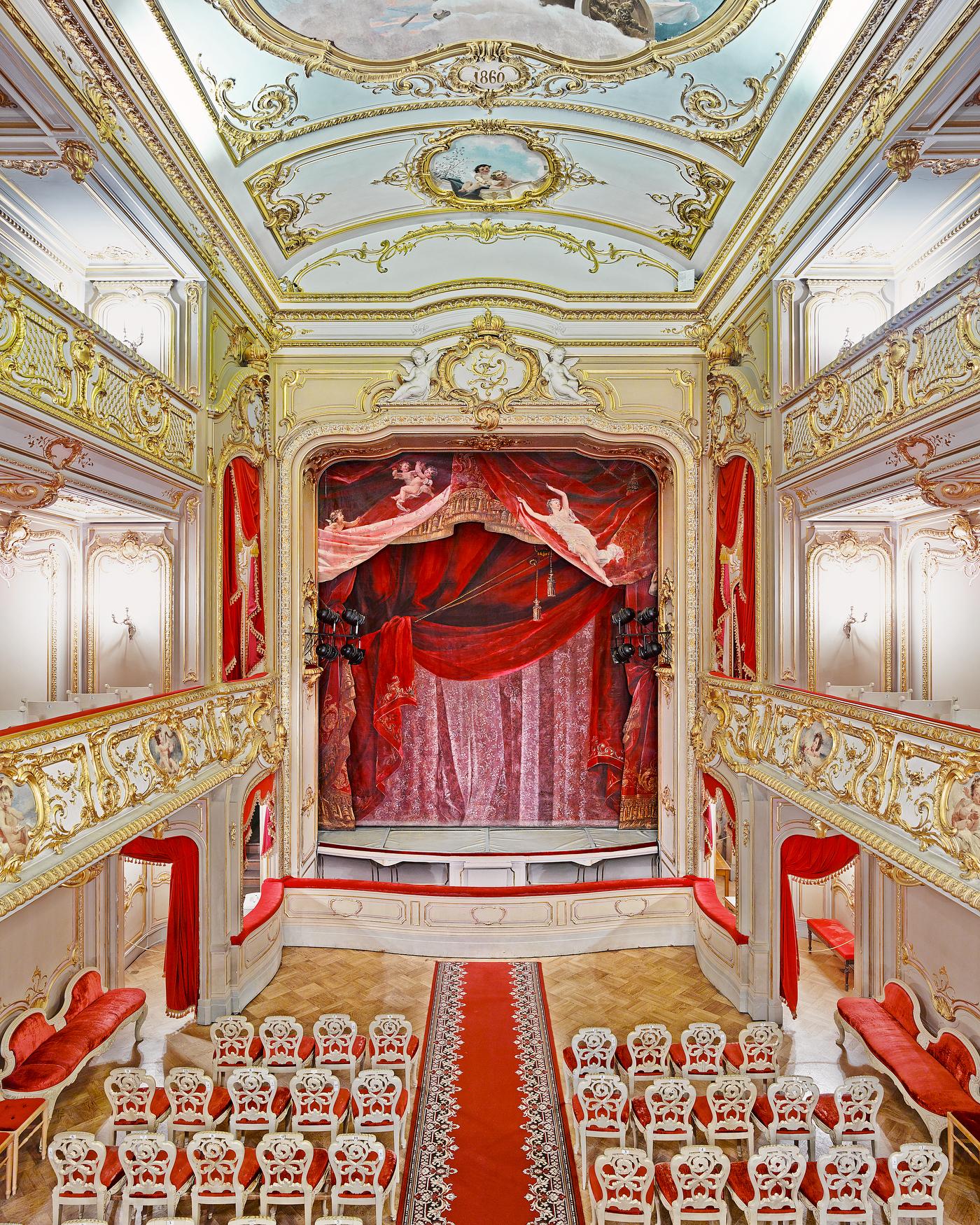 Yusopf Theatre Curtain, St Petersburg, Russia (32” x 40”)