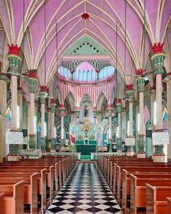 David Burdeny - St Joseph's, Mandalay, Birmania, Fotografia 2011, Stampato Dopo