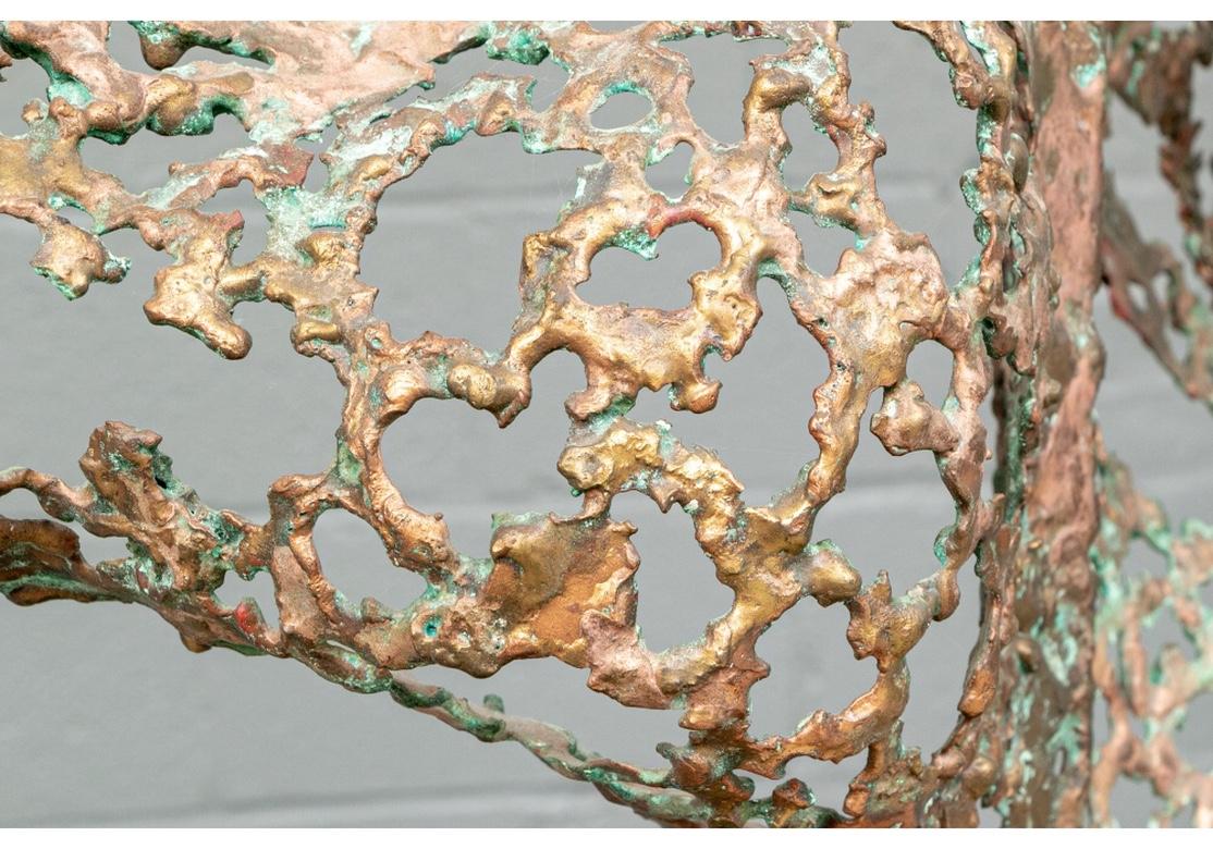 David Burt 'Us/CT, 20th C.' Copper Abstract Sculpture, 