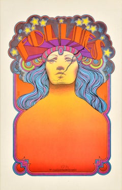 Original-Vintage-Werbeplakat, Musik, Original, Follies, David Edward Byrd Broadway