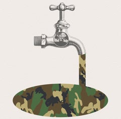 Giclée-Druck: 'WARTER'