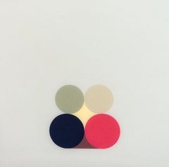 Greene & Greene Still Life 2 - piccolo, minimalista, astratto, acrilico su plexiglass