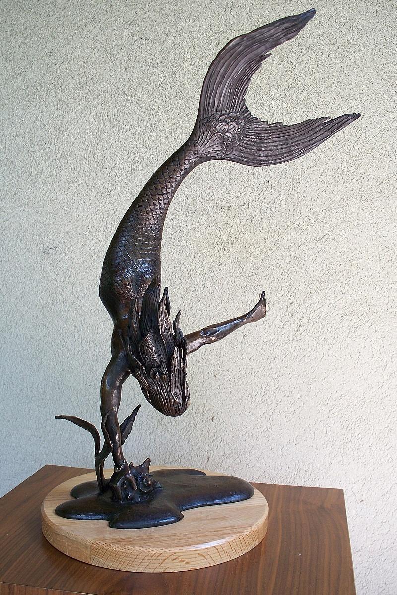 David CARLTON Figurative Sculpture - Loreley