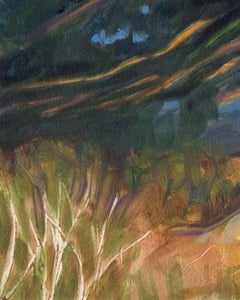 "Atrium" (2023) By David Carmack Lewis, Original Landscape Oil Painting