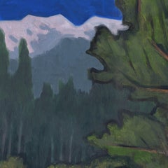 "Limber" (2023) By David Carmack Lewis, Original Landscape Oil Painting