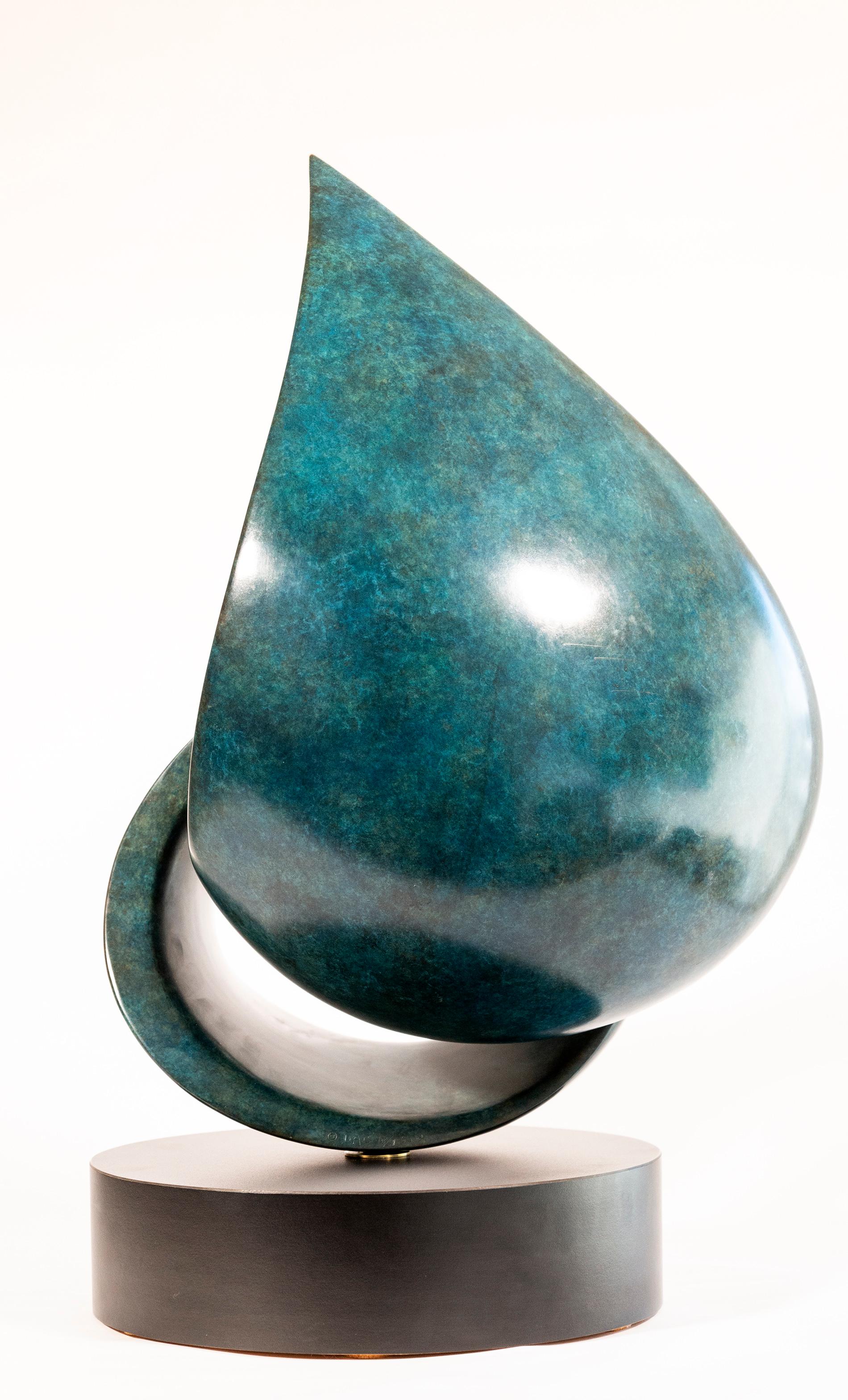 Eroica A.P. 1 - smooth, polished, abstract, contemporary, bronze sculpture For Sale 5