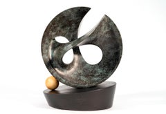 Open Clef Ed. 2/15 - abstracto, escultura, contemporáneo, bronce