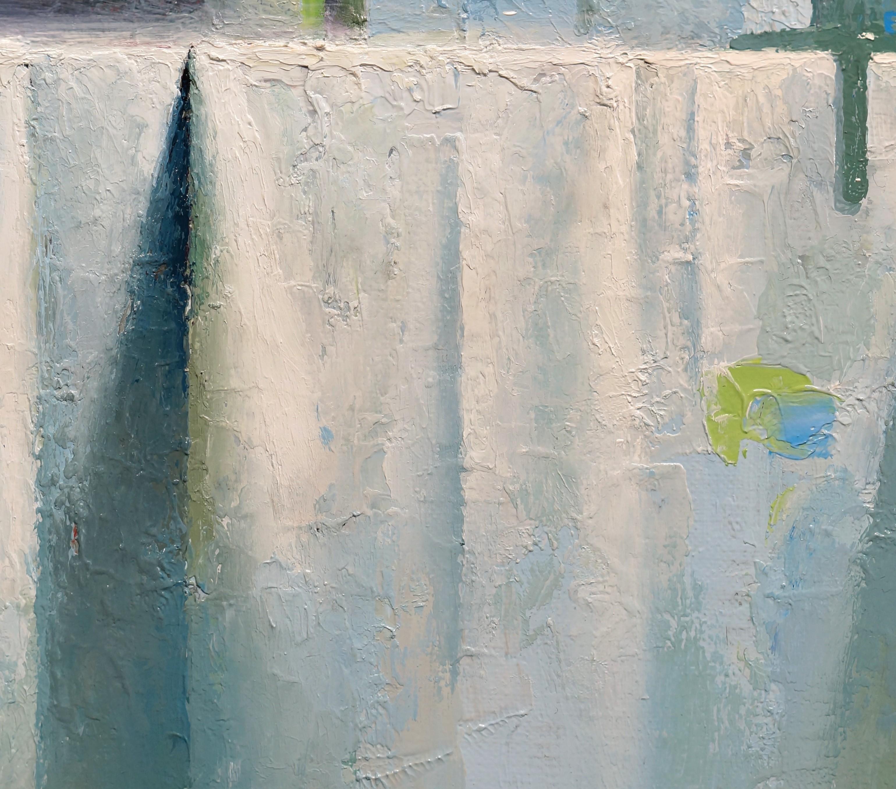 „Black Light“ (2024) von David Cheifetz, Ölgemälde auf Aluminiumplatte, Gemälde im Angebot 6