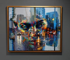 "Convergence" by David Cheifetz, Surreal Oil Painting (2025)