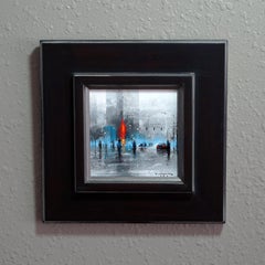 "Impression of a Corner" Oil Painting