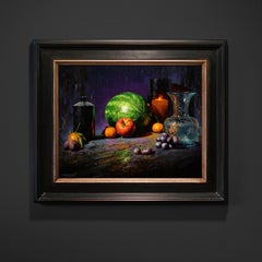 "Melon" by David Cheifetz, Oil on Aluminum Panel Painting