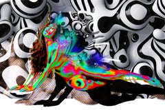 I'am Breaking Up In A Butterfly Computer Chip Trip digital print