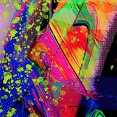 Portrait Of A Super Hero Abstract