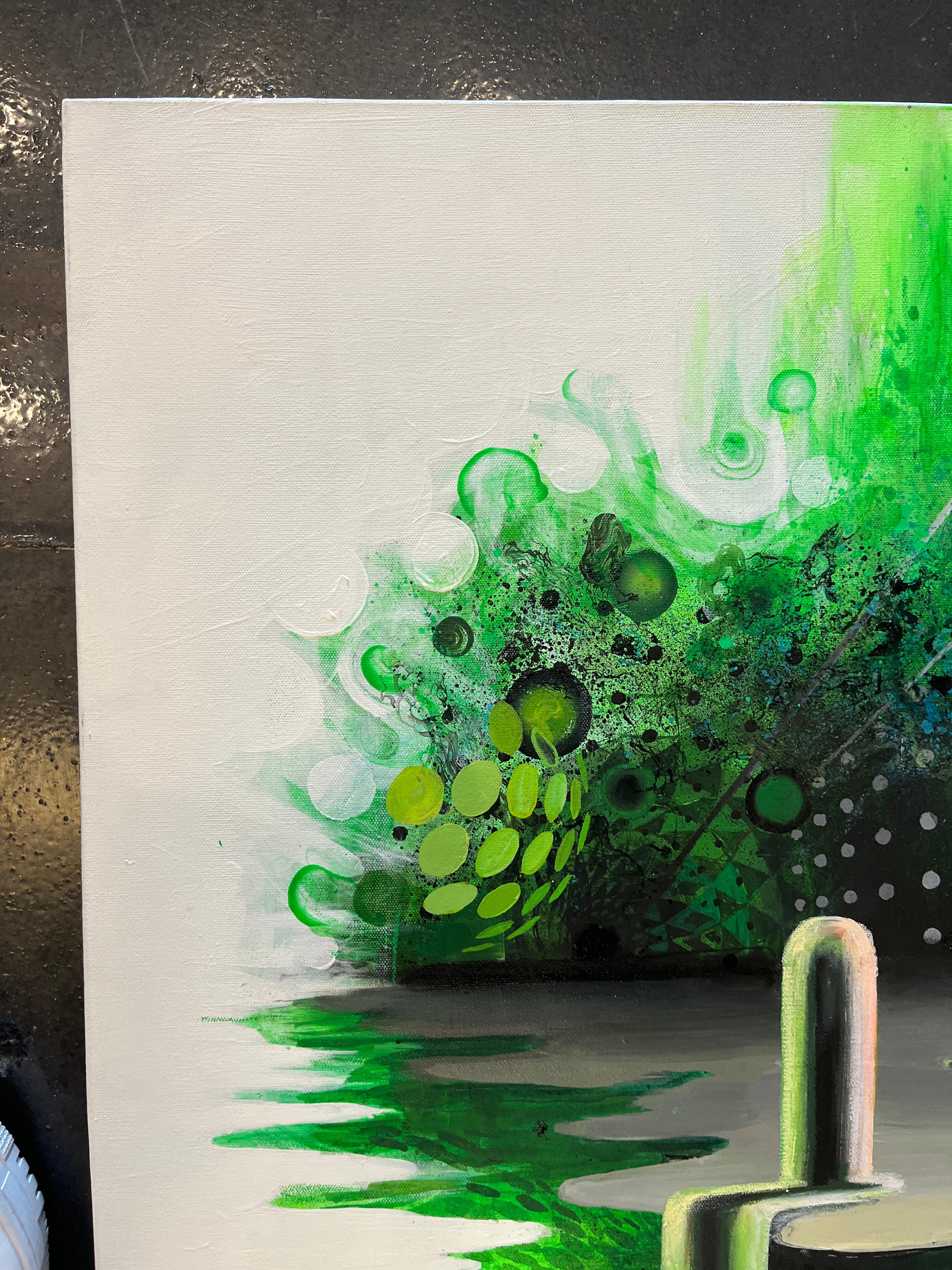 Polvere cosmica - Painting di David Choong Lee
