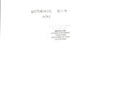 Notorious B.I.G. Performing on Stage with Mic II Vintage Original Photograph