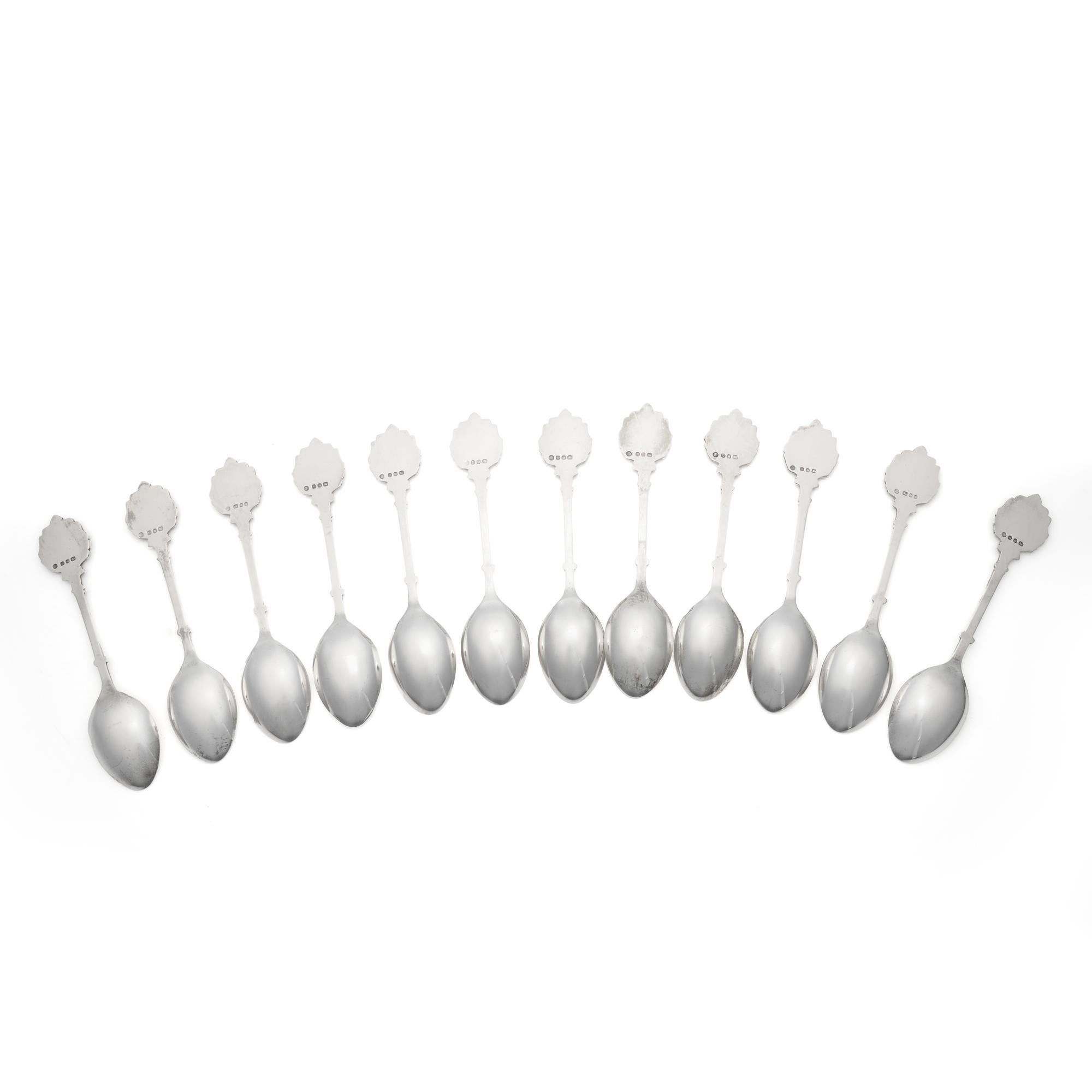 SILVER SPOONS by David Cornell 12 Zodiac signs V For Sale 6