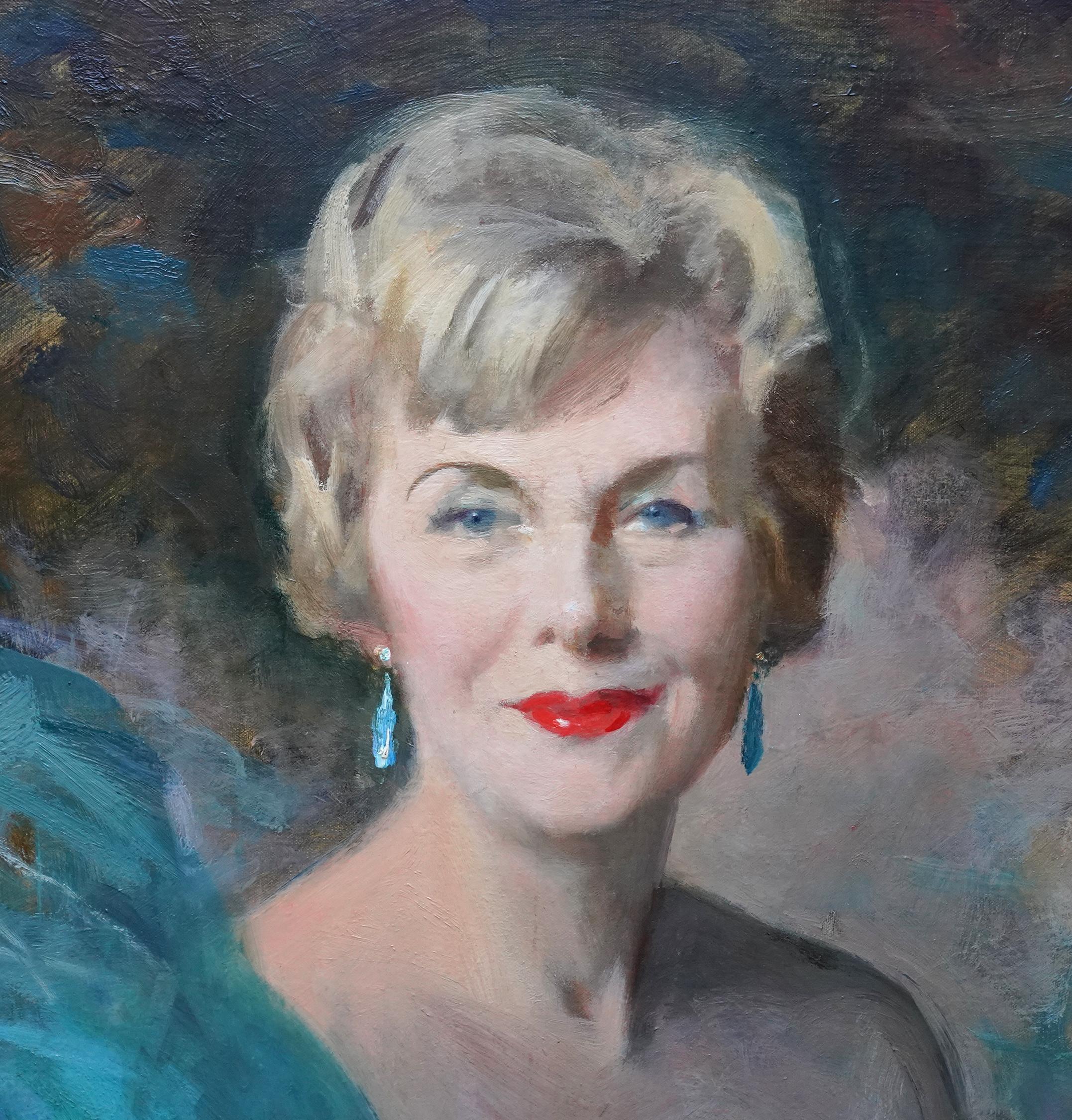 1950s portrait painting
