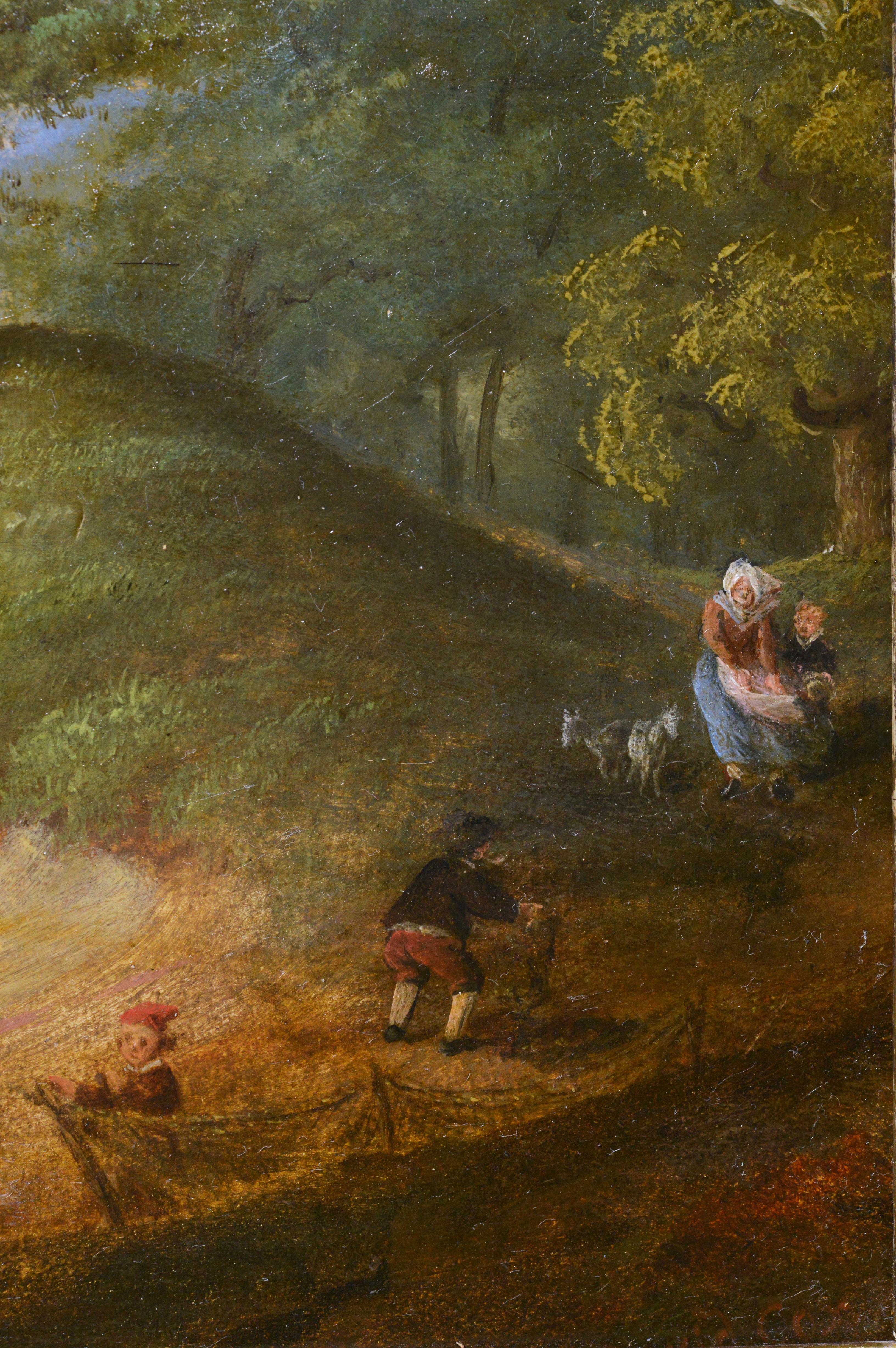 Britische Meereslandschaft, Sturm an der Küste, Ölgemälde von David Cox, 19. Jahrhundert im Angebot 2