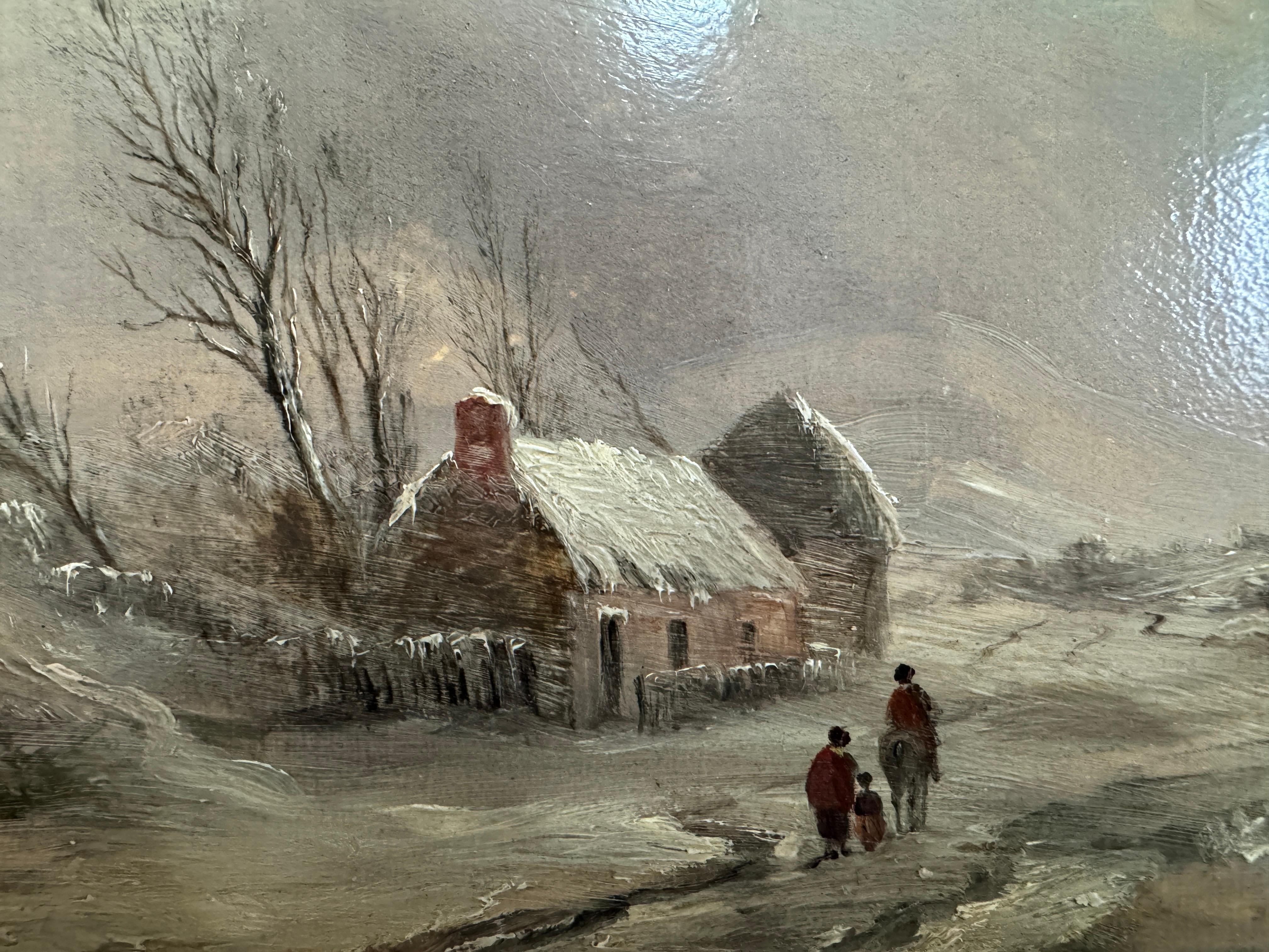 David Cox  Schneelandschaft  c1840 (Englisch) im Angebot