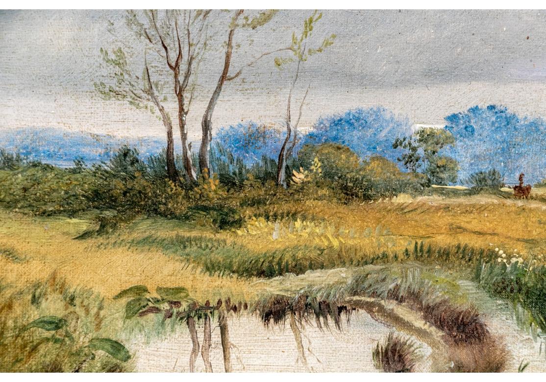 David Cox (UK, 1783-1859) Oil On Board, Landscape With Cows For Sale 10