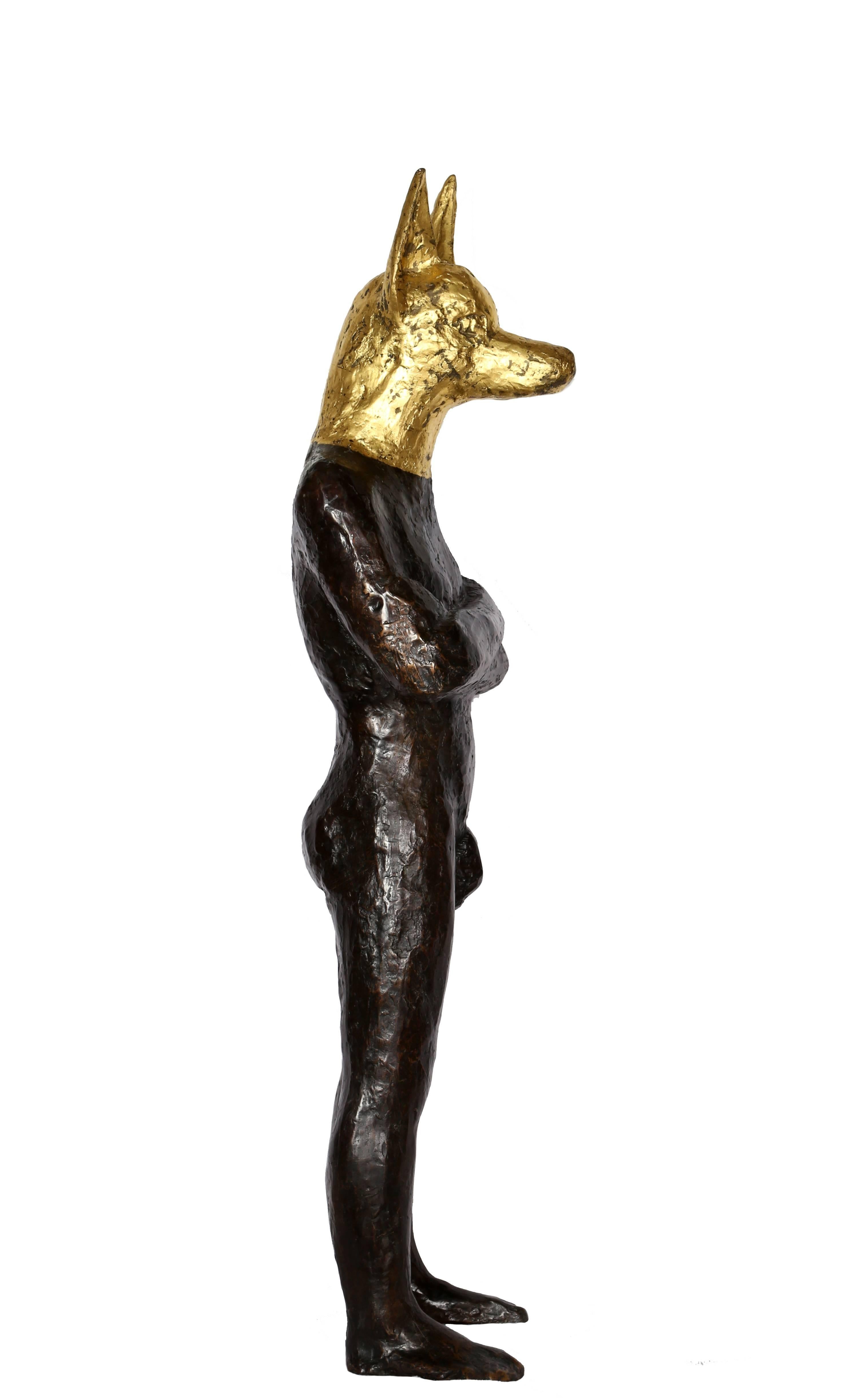 Shadow : d'après l'Égypte, sculpture en bronze de David Cregeen en vente 2