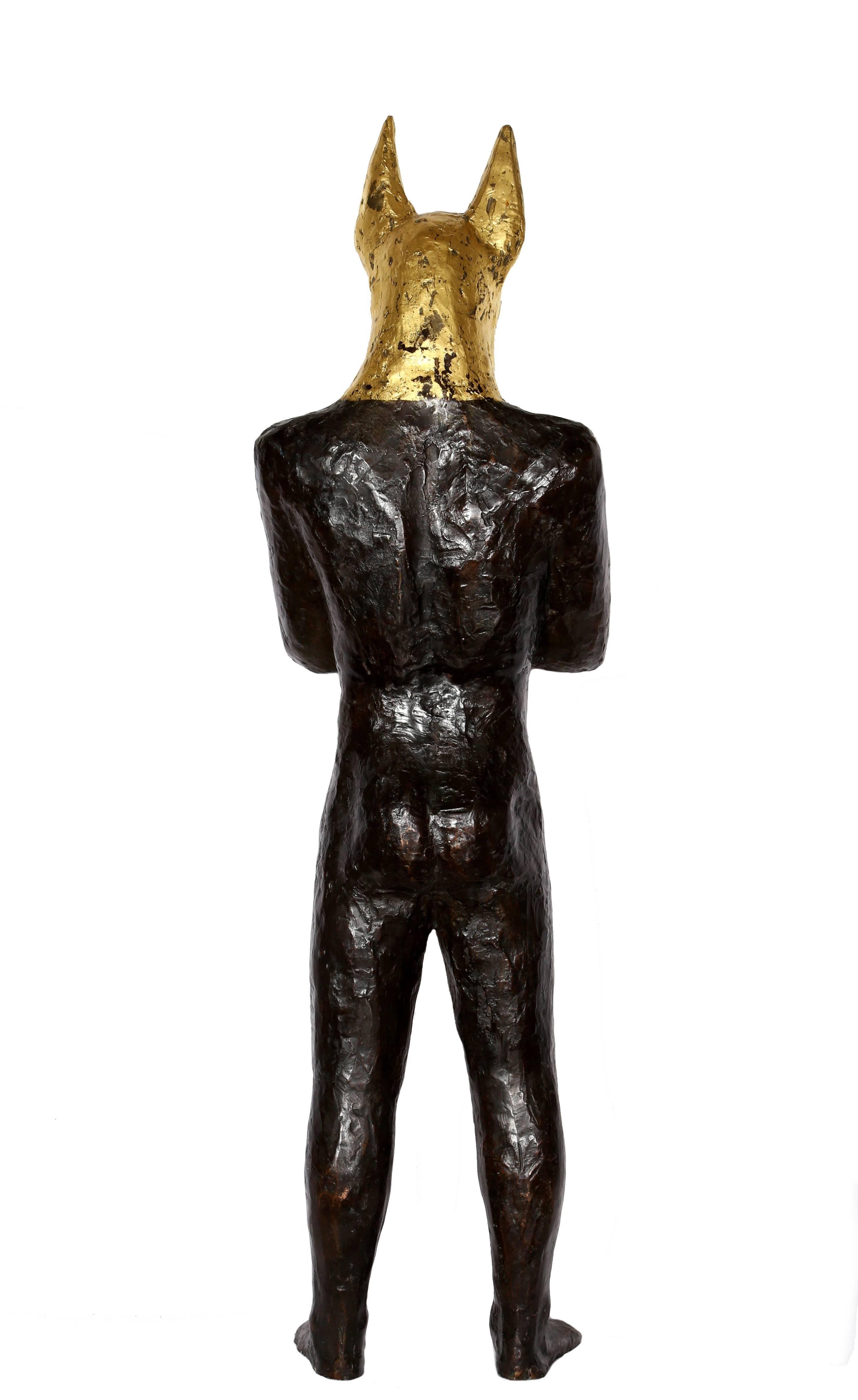 Shadow : d'après l'Égypte, sculpture en bronze de David Cregeen en vente 3