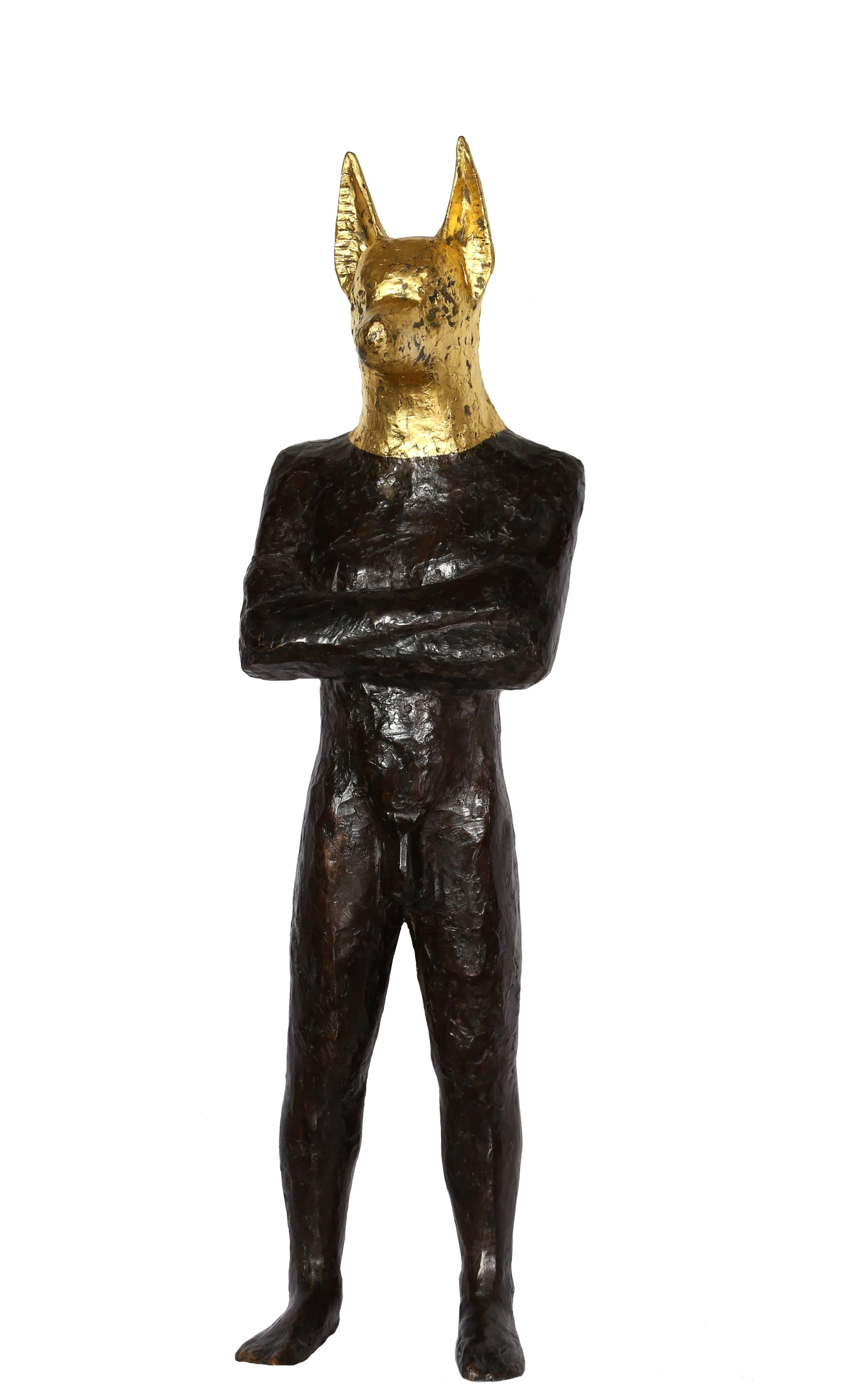 Shadow : d'après l'Égypte, sculpture en bronze de David Cregeen en vente 5